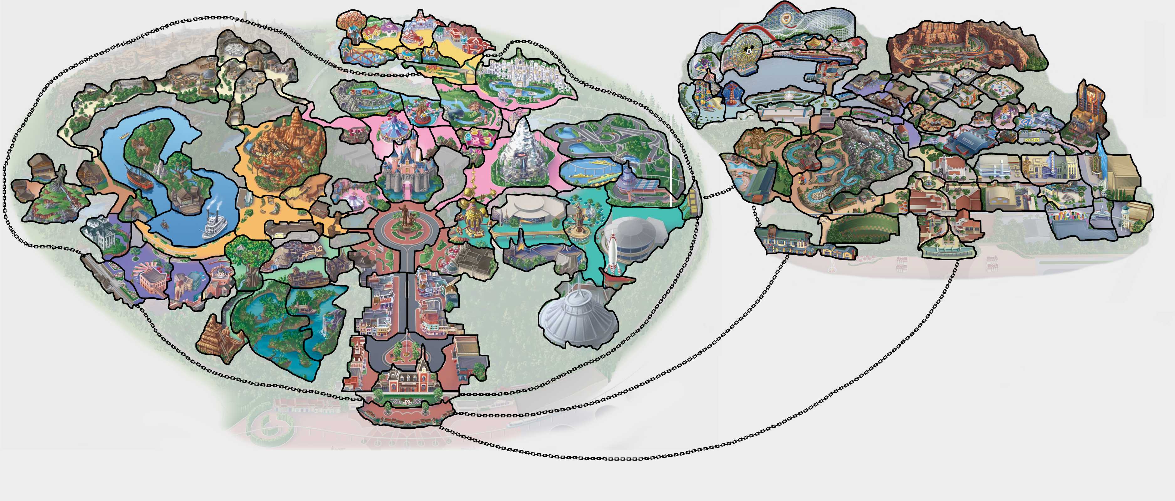 the map